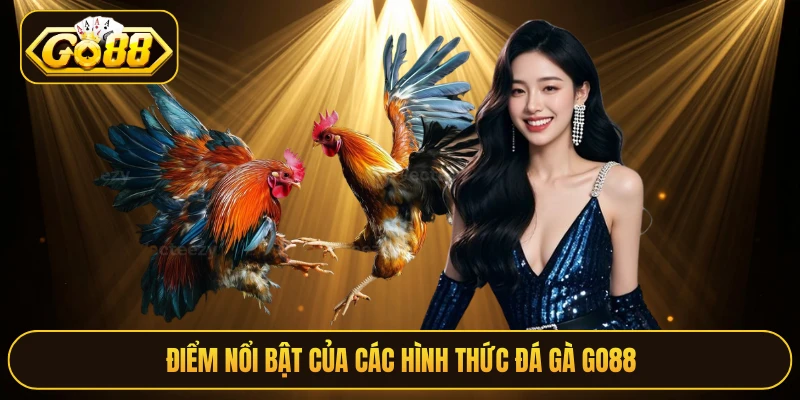 Điểm nổi bật của các hình thức đá gà Go88