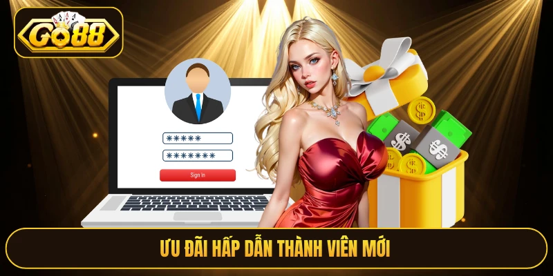 Ưu đãi hấp dẫn thành viên mới