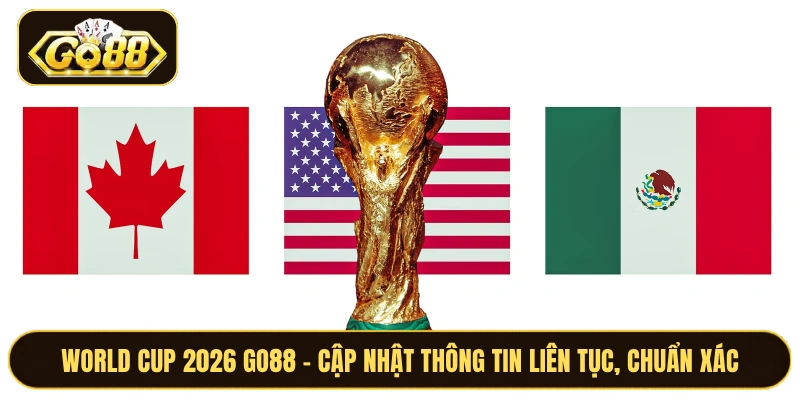 World Cup 2026 GO88 - Cập Nhật Thông Tin Liên Tục, Chuẩn Xác